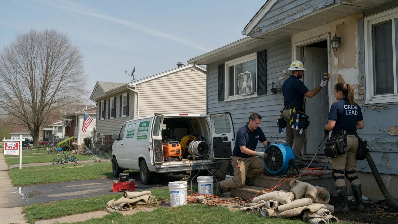 Flood Cleanup in Oyster Bay, NY near me